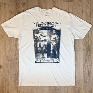 Next Level Joe Rogan Dave Chappelle Prize Fight Tee 2021 Cream XL